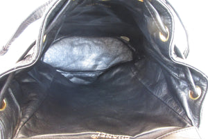 CHANEL/シャネル マトラッセチェーンリュック ラムスキン ブラック/ゴールド金具 リュック 700080167