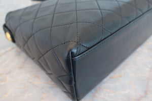 CHANEL/シャネル マトラッセショルダーバッグ ラムスキン ブラック/ゴールド金具 ショルダーバッグ 700070241