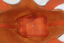 Load image into Gallery viewer, HERMES PICOTIN LOCK PM Clemence leather Feu □R Engraving Hand bag 500120078
