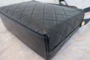 CHANEL/シャネル マトラッセショルダーバッグ ラムスキン ブラック/ゴールド金具 ショルダーバッグ 700070241