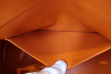 將圖片載入圖庫檢視器 HERMES／エルメス ボリード27 ヴォーエプソン オレンジ □R刻印 ショルダーバッグ 700100069

