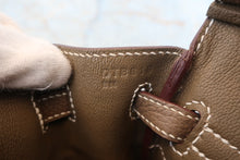 Load image into Gallery viewer, HERMES BIRKIN 25 Togo leather Etoupe gray D Engraving Hand bag 700060108
