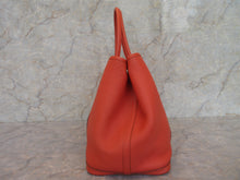 将图片加载到图库查看器，HERMES GARDEN PARTY PM Negonda leather Sanguine □P刻印 Tote bag 600120042
