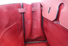 画像をギャラリービューアに読み込む, HERMES／エルメス バーキン40 トリヨンクレマンス ルージュアッシュ □E刻印 ハンドバッグ 700110094
