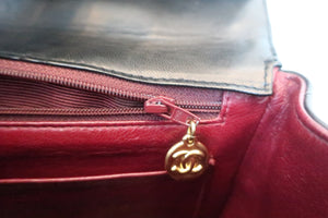 CHANEL Mademoiselle hand bag Lambskin Black/Gold hadware Hand bag 600050063