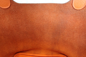 HERMES／エルメス ピコタンＰＭ トリヨンクレマンス オレンジ ハンドバッグ 700020210