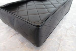 CHANEL/シャネル 中マトラッセシングルフラップチェーンショルダーバッグ ラムスキン ブラック/ゴールド金具 ショルダーバッグ 700080168