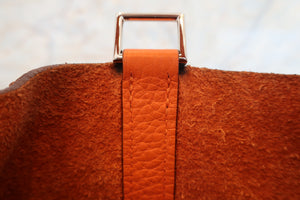 HERMES／エルメス ピコタンＰＭ トリヨンクレマンス オレンジ ハンドバッグ 700020210