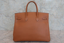 将图片加载到图库查看器，HERMES BIRKIN 35 Graine Couchevel leather Gold ○Z刻印 Hand bag 800080016
