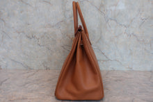 将图片加载到图库查看器，HERMES BIRKIN 35 Graine Couchevel leather Gold ○Z刻印 Hand bag 800080016
