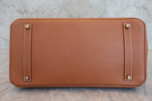 将图片加载到图库查看器，HERMES BIRKIN 35 Graine Couchevel leather Gold ○Z刻印 Hand bag 800080016
