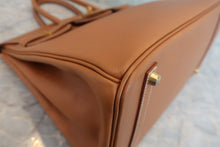 将图片加载到图库查看器，HERMES BIRKIN 35 Graine Couchevel leather Gold ○Z刻印 Hand bag 800080016

