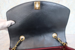 CHANEL/シャネル ダイアナマトラッセチェーンショルダーバッグ ラムスキン ブラック/ゴールド金具 ショルダーバッグ 700090028