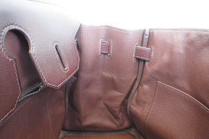 HERMES／エルメス バーキン30 エヴァーグレイン ブラウン □K刻印 ハンドバッグ 700050281