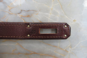 HERMES／エルメス バーキン30 エヴァーグレイン ブラウン □K刻印 ハンドバッグ 700050281
