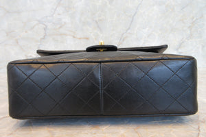 CHANEL/シャネル マトラッセWフラップWチェーンショルダーバッグ ラムスキン ブラック/ゴールド金具 ショルダーバッグ 700080018