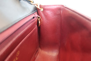 CHANEL/シャネル ダイアナマトラッセチェーンショルダーバッグ ラムスキン ブラック/ゴールド金具 ショルダーバッグ 700090028
