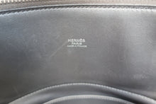 将图片加载到图库查看器，HERMES／BOLIDE 31 Clemence leather Graphite □L刻印 Hand bag 600090069
