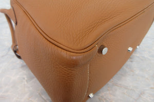 HERMES／エルメス リンディ34 トリヨンクレマンス ゴールド □N刻印 ショルダーバッグ 700070018