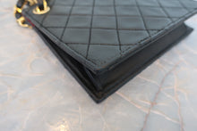 Load image into Gallery viewer, CHANEL Matelasse chain shoulder bag Lambskin Black/Gold hadware Shoulder bag 800080243

