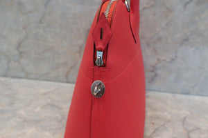 HERMES／BOLIDE 31 Epsom leather Rouge pivoine X刻印 Shoulder bag 600050109