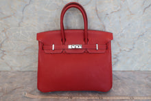 将图片加载到图库查看器，HERMES BIRKIN 25 Togo leather Rouge garance □I刻印 Hand bag 600090070
