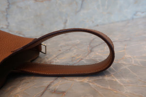 HERMES PICOTIN LOCK PM Clemence leather Gold □P刻印 Hand bag 700050065