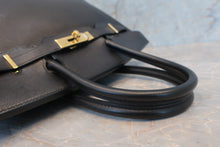 将图片加载到图库查看器，HERMES BIRKIN 30 Vache liegee leather Black □L刻印 Hand bag 600100068
