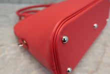 将图片加载到图库查看器，HERMES／BOLIDE 31 Epsom leather Rouge pivoine X刻印 Shoulder bag 600050109
