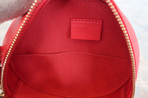 CHANEL/シャネル マトラッセラウンドチェーンショルダーバッグ キャビアスキン レッド/ゴールド金具 ショルダーバッグ 700090026