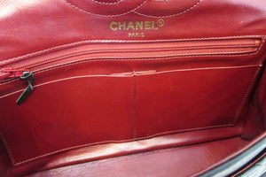 CHANEL/シャネル パリ限定マトラッセダブルフラップチェーンショルダーバッグ ラムスキン ブラック/ゴールド金具 ショルダーバッグ 600120123