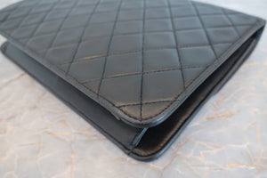 CHANEL/シャネル マトラッセチェーンショルダーバッグ ラムスキン ブラック/ゴールド金具 ショルダーバッグ 700070244