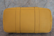 Load image into Gallery viewer, HERMES  GARDEN PARTY PM Negonda leather Jaune □N Engraving Tote bag 700060169
