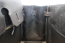 将图片加载到图库查看器，HERMES BIRKIN 30 Vache liegee leather Black □L刻印 Hand bag 600100068
