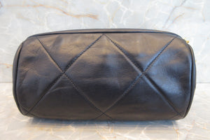 CHANEL/シャネル ココマークフリンジチェーンショルダーバッグ ラムスキン ネイビー/ゴールド金具 ショルダーバッグ 700070210