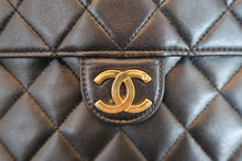 画像をギャラリービューアに読み込む, CHANEL/シャネル マトラッセチェーンショルダーバッグ ラムスキン ブラック/ゴールド金具 ショルダーバッグ 700070244
