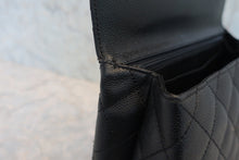 将图片加载到图库查看器，CHANEL/香奈儿 CF 梯形 手提包 荔枝皮 Black/Silver hadware(黑色/银色金属) 手提包 800060110
