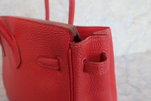 将图片加载到图库查看器，HERMES BIRKIN 25 Togo leather Rouge garance □I刻印 Hand bag 600090070
