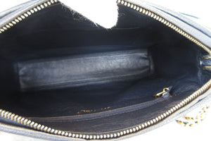 CHANEL/シャネル マトラッセチェーンショルダーバッグ キャビアスキン ネイビー/ゴールド金具 ショルダーバッグ 700050075