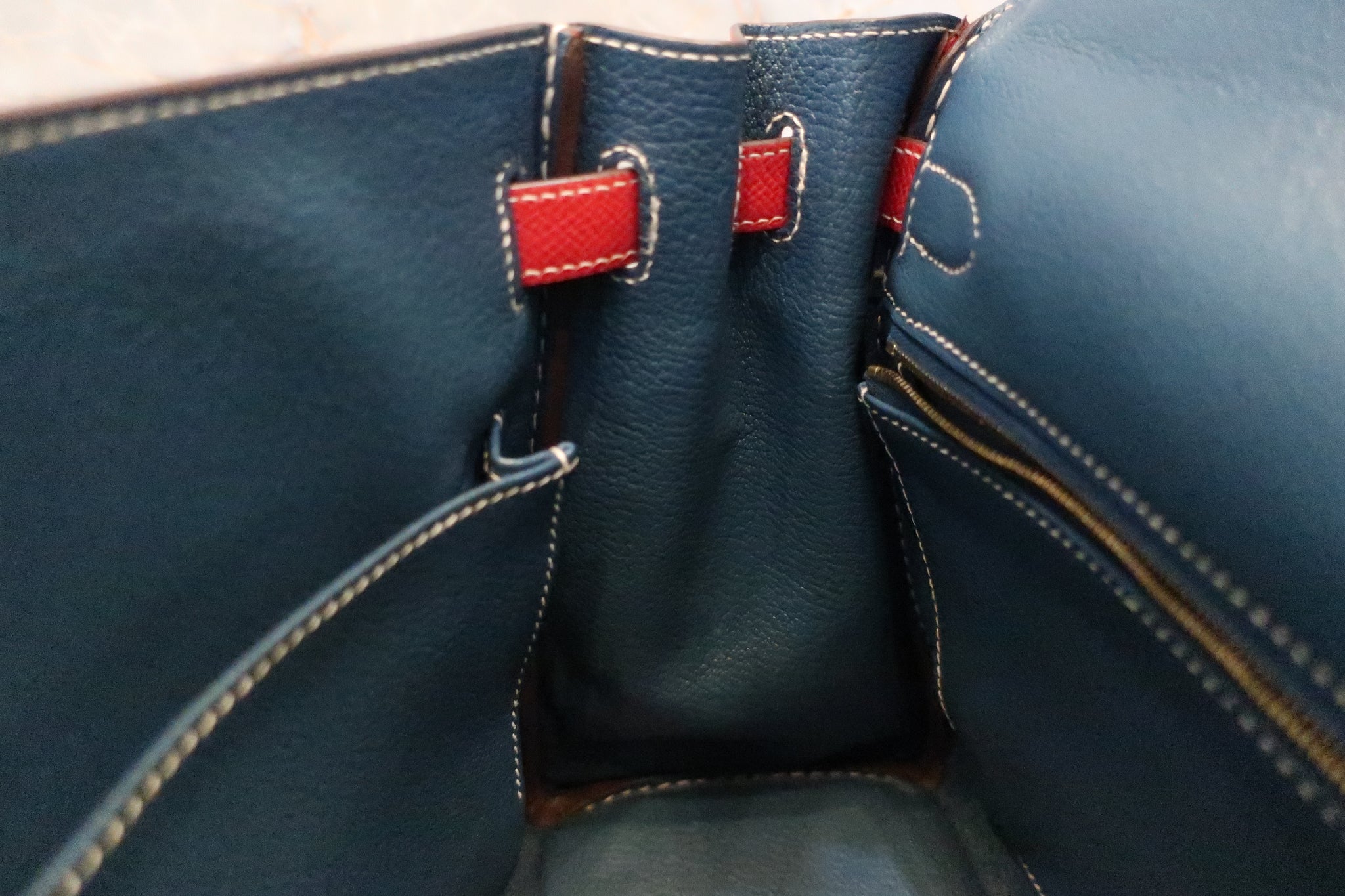 HERMES BIRKIN 40 Clemence leather Natural sable 〇Y Engraving Hand bag –  BRANDSHOP-RESHINE