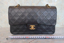 画像をギャラリービューアに読み込む, CHANEL/シャネル マトラッセＷフラップＷチェーンショルダーバッグ ラムスキン ブラック/ゴールド金具 ショルダーバッグ 800090089
