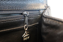 将图片加载到图库查看器，CHANEL/香奈儿 CF 梯形 手提包 荔枝皮 Black/Silver hadware(黑色/银色金属) 手提包 800060110
