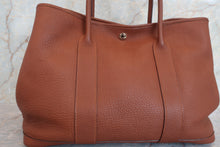 將圖片載入圖庫檢視器 HERMES／エルメス ガーデンパーティPM ネゴンダ ブラウン □N刻印 トートバッグ 700060214
