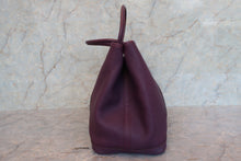 将图片加载到图库查看器，HERMES  GARDEN PARTY PM Negonda leather Cassis □O刻印 Tote bag 700110111
