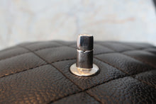 Load image into Gallery viewer, CHANEL Matelasse trapezoid hand bag Caviar skin Black/Silver hadware Hand bag 700120159
