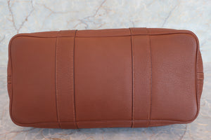 HERMES／エルメス ガーデンパーティPM ネゴンダ ブラウン □N刻印 トートバッグ 700060214