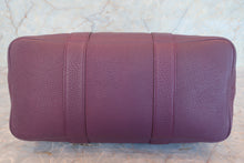 将图片加载到图库查看器，HERMES  GARDEN PARTY PM Negonda leather Cassis □O刻印 Tote bag 700110111
