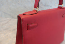 画像をギャラリービューアに読み込む, HERMES／エルメス ケリー28 クシュベル ルージュヴィフ 〇W刻印 ショルダーバッグ 800020021
