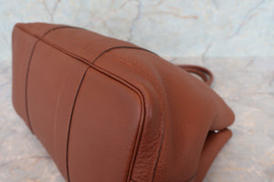 HERMES／エルメス ガーデンパーティPM ネゴンダ ブラウン □N刻印 トートバッグ 700060214