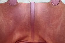 将图片加载到图库查看器，HERMES PICOTIN LOCK MM Clemence leather Mauve sylvestre Z刻印 Hand bag 800080011
